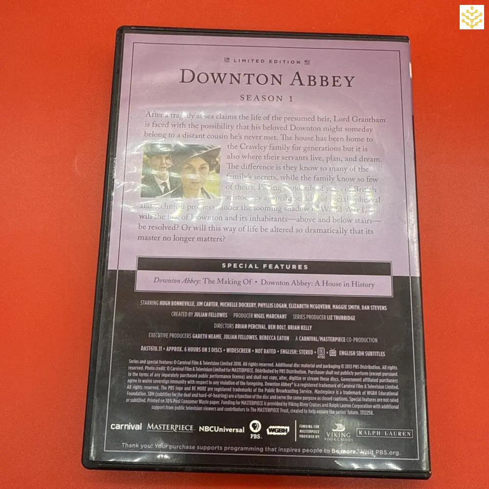 DVD case of Downton Abbey Season 3.