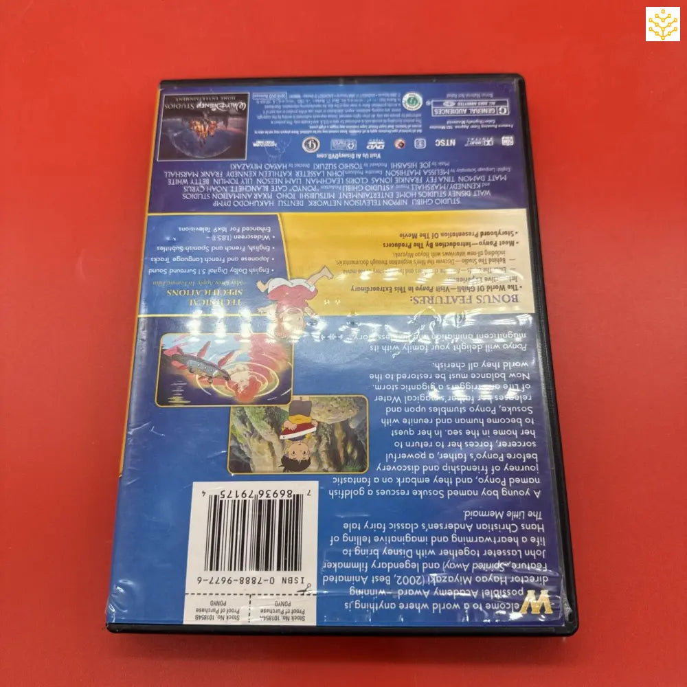 Ponyo [Widescreen] [2 Discs] [Foil O-ring] (DVD 2008) - EDIT