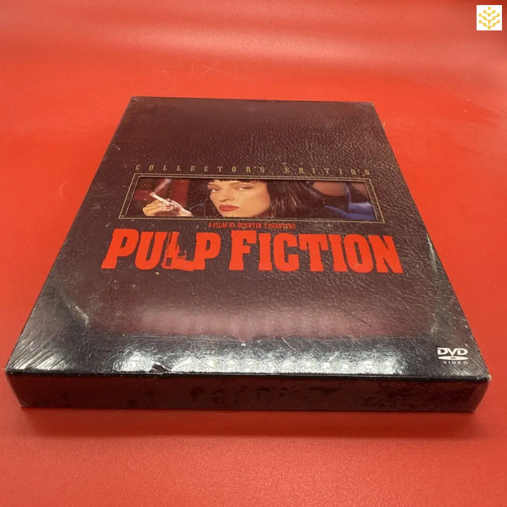 DVD collector’s edition of the movie Pulp Fiction.