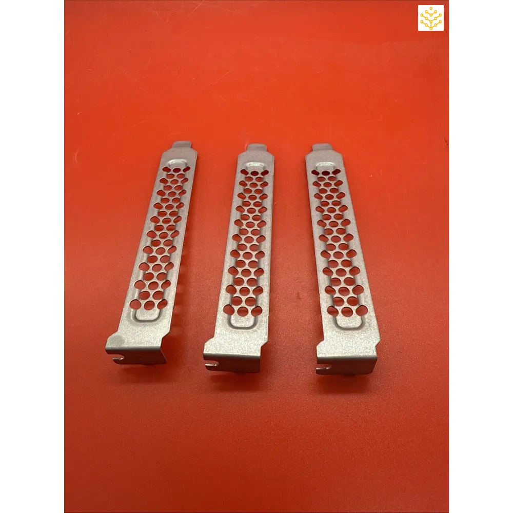 Three metal graters with multiple round holes arranged in rows.