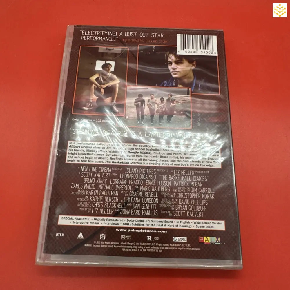 DVD case showing the back cover artwork and credits for a movie.