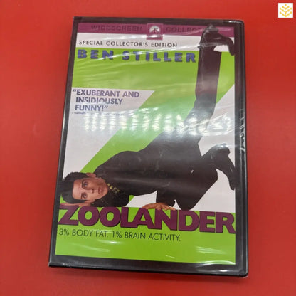 DVD case of the movie Zoolander Special Collector’s Edition.