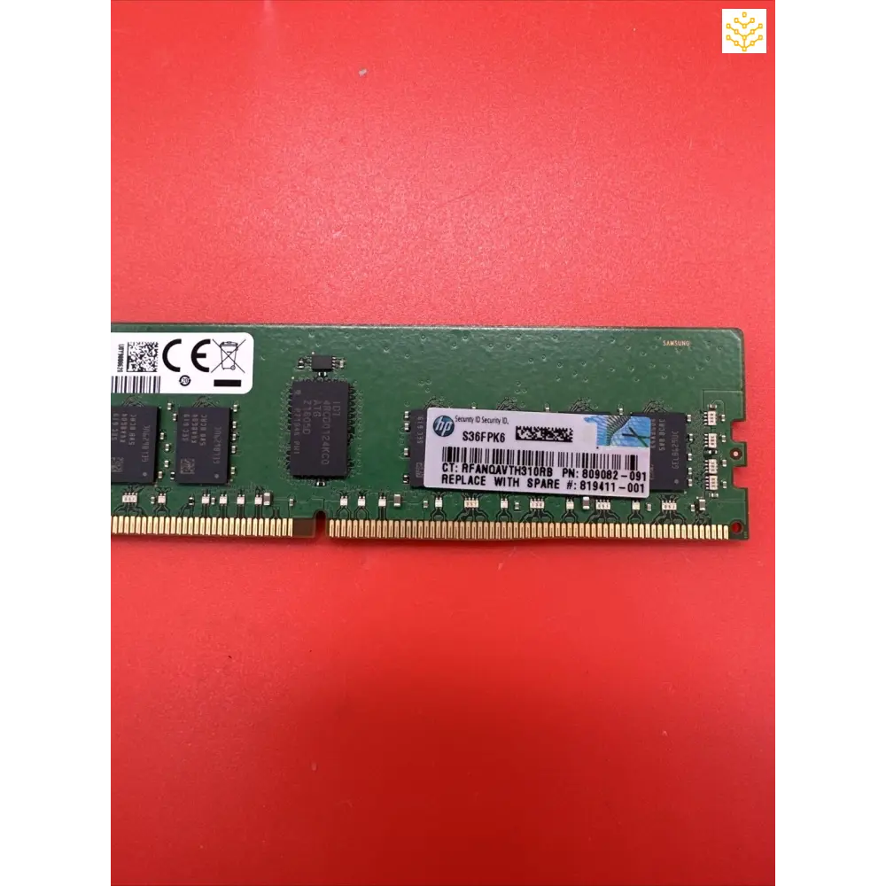 Samsung 16GB M393A2K40BB1-CRC0Q 1Rx4 PC4-2400T 809082-091 819411-001 805349-B21 - Computers/Tablets &