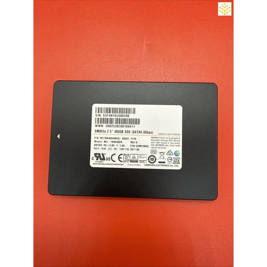 Samsung 480GB SATA 6Gbps 2.5” SM863a MZ-7KM480N SSD - EDIT