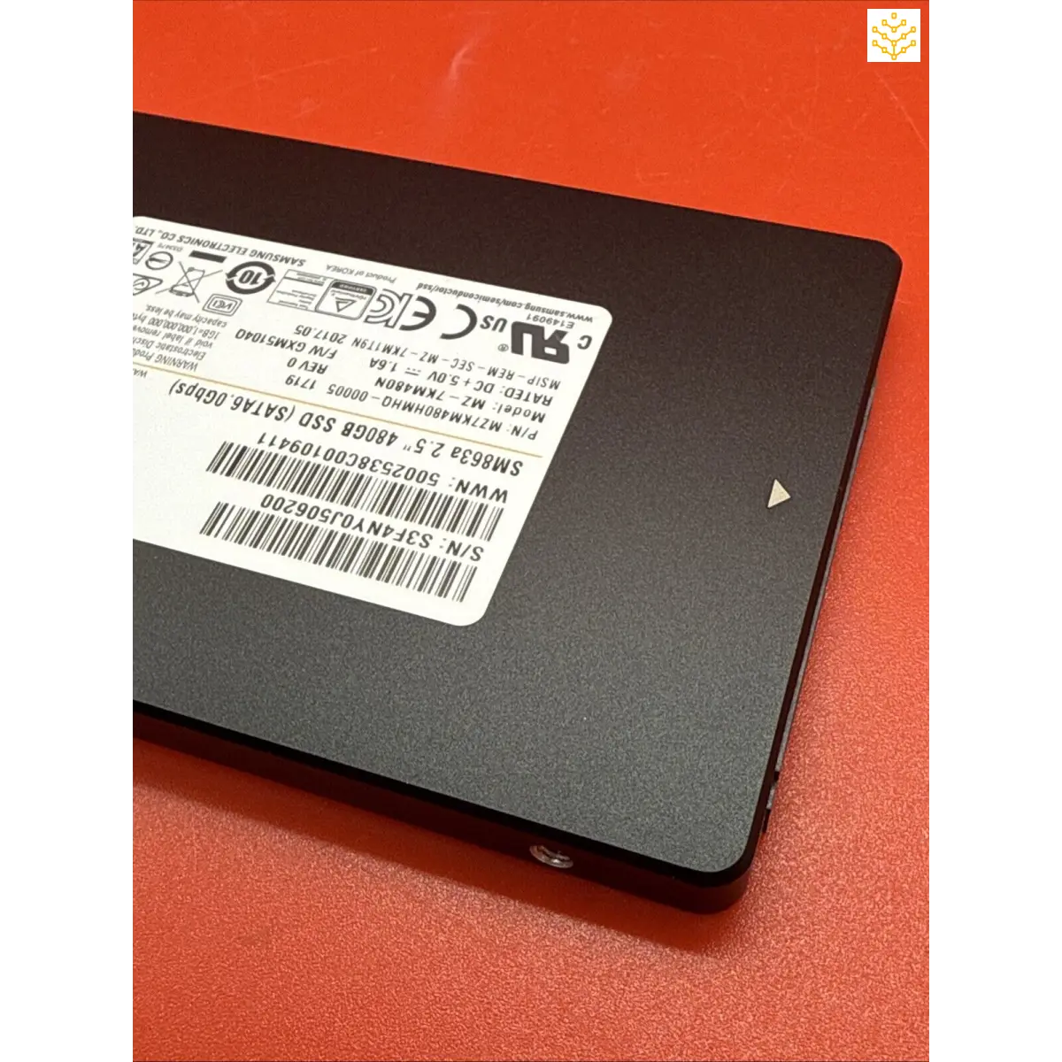 Samsung 480GB SATA 6Gbps 2.5” SM863a MZ-7KM480N SSD - EDIT