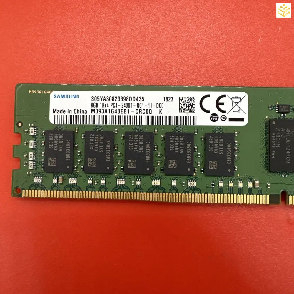 Samsung 8GB 1Rx4 PC4-2400T M393A1G40EB1-CRC0Q Server Memory - Computers/Tablets & Networking:Enterprise Networking