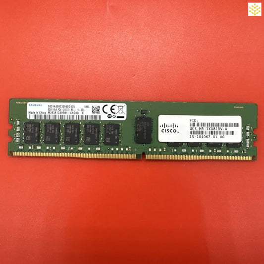 Samsung 8GB 1Rx4 PC4-2400T M393A1G40EB1-CRC0Q Server Memory - Computers/Tablets & Networking:Enterprise Networking