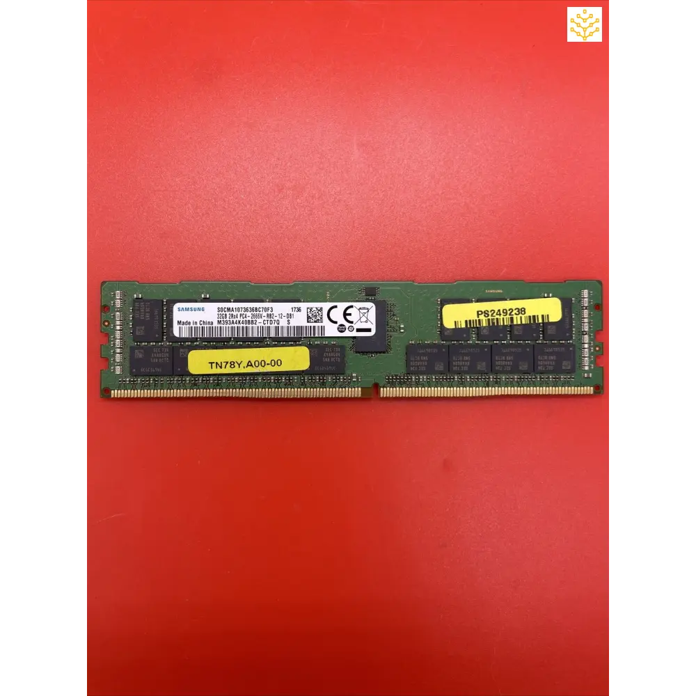 Samsung M393A4K40BB2-CTD 32GB 2Rx4 PC4-2666V Server Memory - Computers/Tablets & Networking:Enterprise Networking