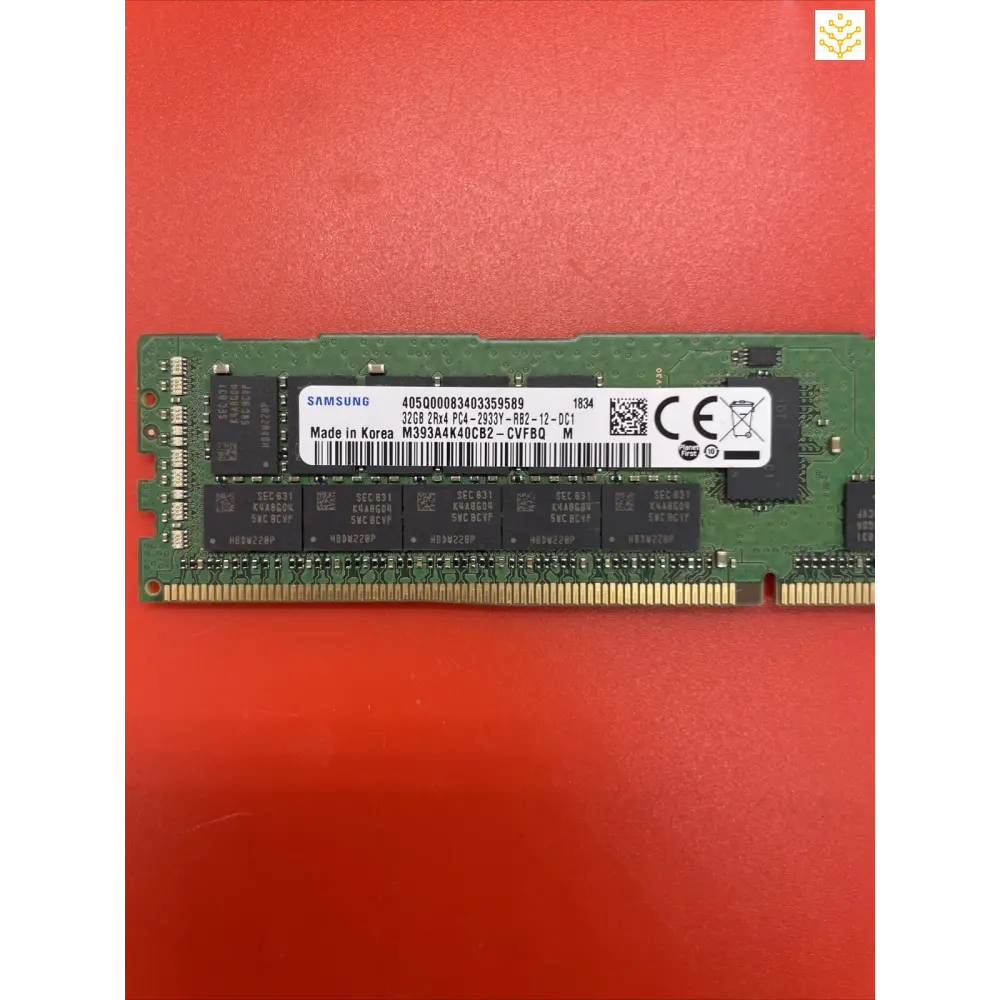 Samsung M393A4K40CB2-CVF 32GB 2Rx4 PC4-2933Y Server Memory - Computers/Tablets & Networking:Enterprise Networking