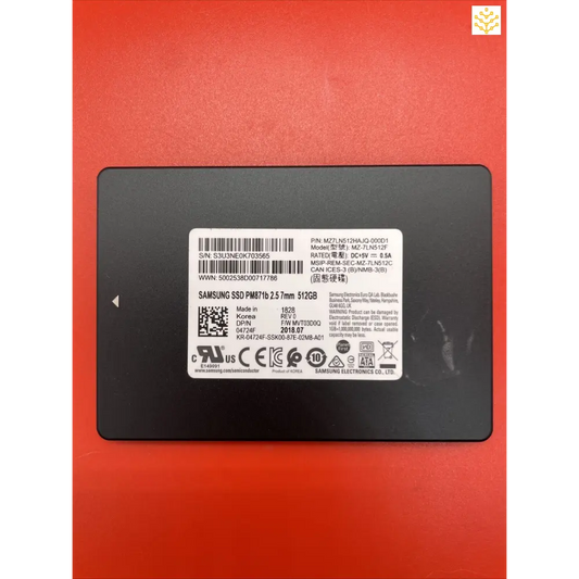 Samsung SSD PM871b 2.5 7mm 512GB 4724F - Computers/Tablets & Networking:Drives Storage & Blank Media:Hard Drives (HDD