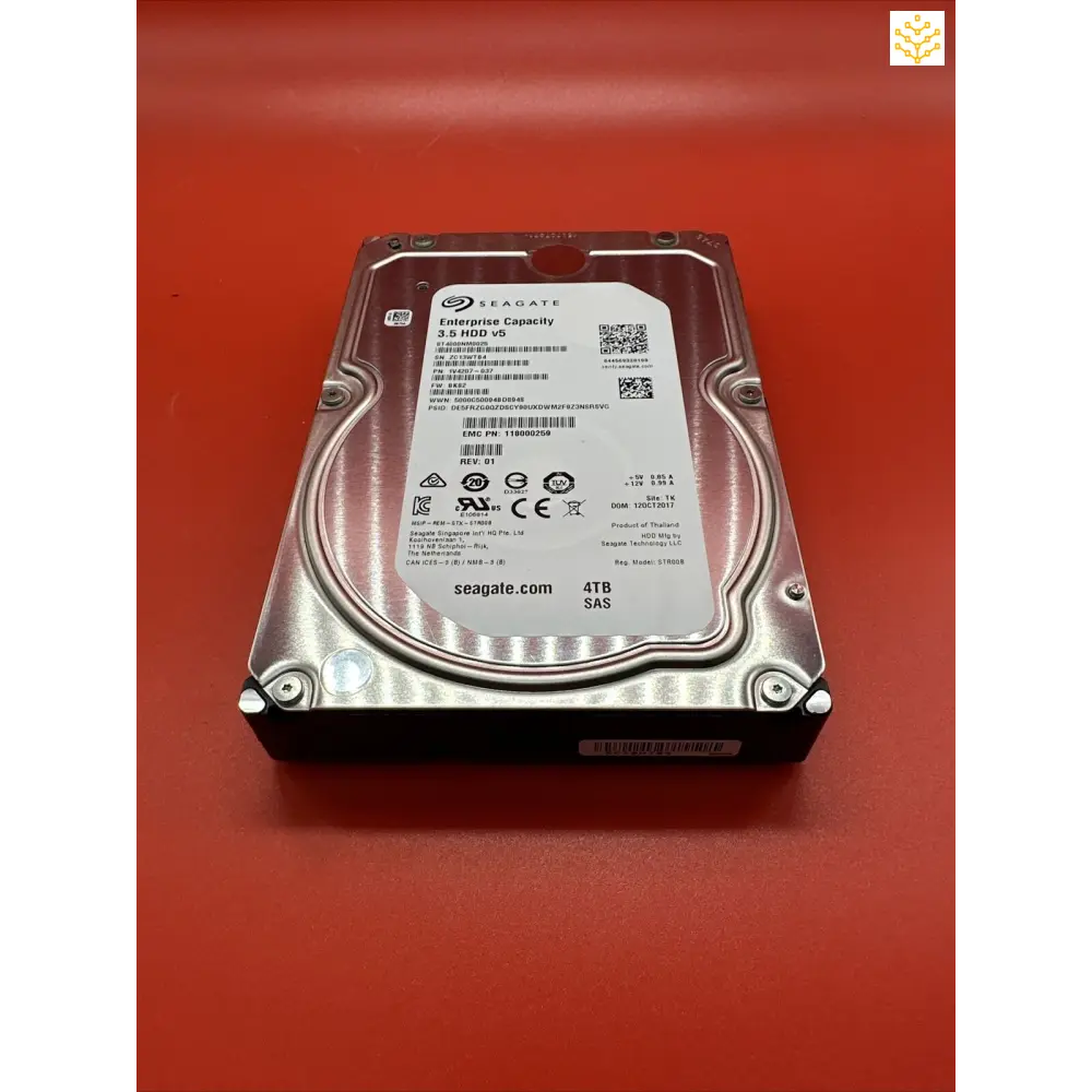 Seagate 4TB NL-SAS 3.5 7.2K ST4000NM0025 - Computers/Tablets & Networking:Drives Storage & Blank Media:Hard Drives (HDD