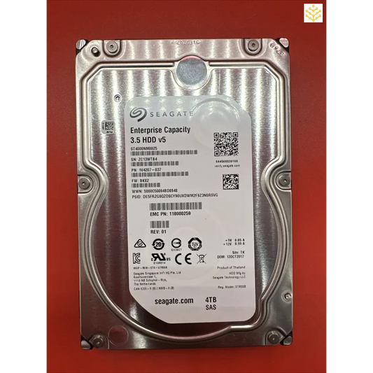 Seagate 4TB NL-SAS 3.5 7.2K ST4000NM0025 - Computers/Tablets & Networking:Drives Storage & Blank Media:Hard Drives (HDD