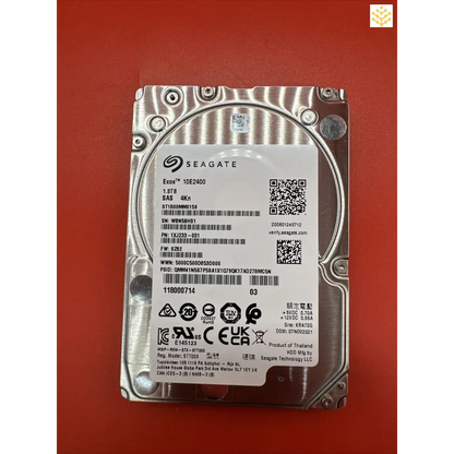 Seagate ST1800MM0159 1.8TB 10K SAS 4kn 1XJ233-031 EMC 118000714 - Computers/Tablets & Networking:Drives Storage & Blank