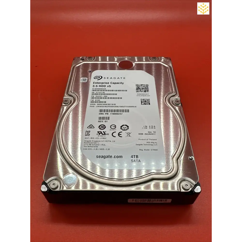 Seagate ST4000NM0035 4TB SATA 7.2K 3.5 HDD - Computers/Tablets & Networking:Drives Storage & Blank Media:Hard Drives