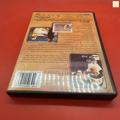 DVD case showing the back cover with text and small images.