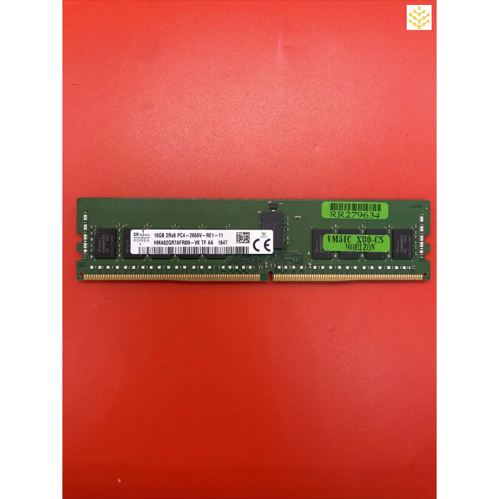 Sk Hynix HMA82GR7AFR8N-VK 16GB 2Rx8 PC4-2666V Server Memory - Computers/Tablets & Networking:Enterprise Networking