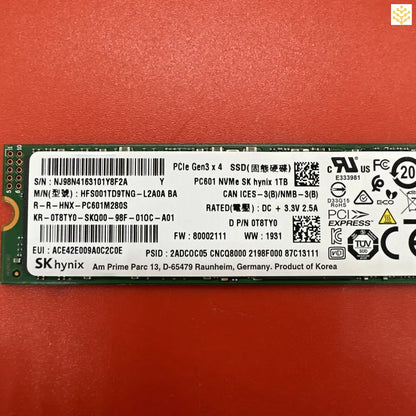 SK Hynix PC601 1TB PCIe Gen3 x4 NVMe SSD M.2 T8TY0 HFS001TD9TNG - Computers/Tablets & Networking:Drives Storage & Blank