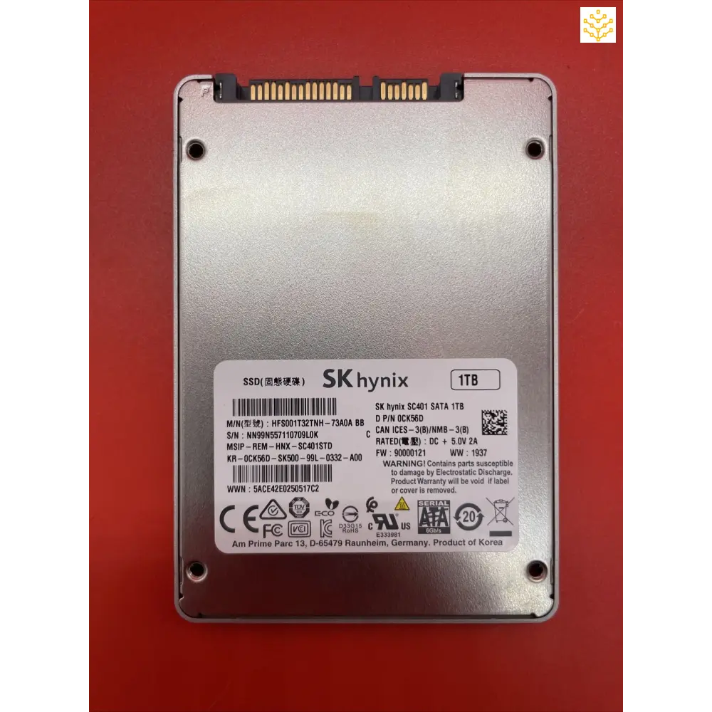 Sk Hynix SC401 SATA 1TB CK56D HFS001T32TNH 2.5 - Computers/Tablets & Networking:Drives Storage & Blank Media:Hard