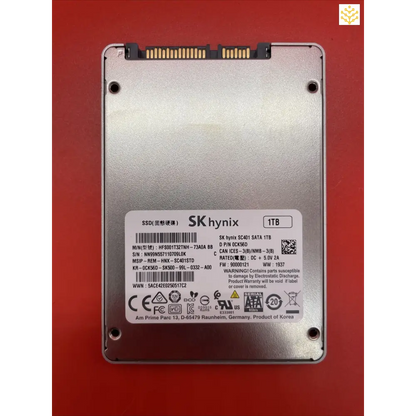 Sk Hynix SC401 SATA 1TB CK56D HFS001T32TNH 2.5 - Computers/Tablets & Networking:Drives Storage & Blank Media:Hard