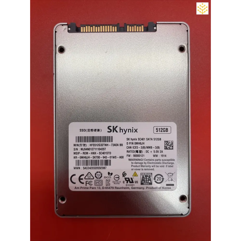 Sk Hynix SC401 SATA 512GB 2.5 HFS512G32TNH MH8JH - Computers/Tablets & Networking:Drives Storage & Blank Media:Hard