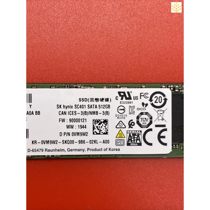 Sk Hynix SC401 SATA 512GB M.2 SSD HFS512G39TNH-73A0A Dell VM9W2 - Computers/Tablets & Networking:Drives Storage & Blank