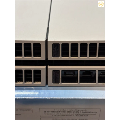 Network switch or router with multiple ethernet ports.