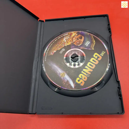 DVD disc in a black plastic case.