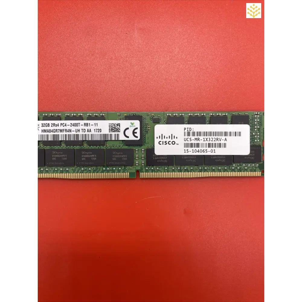 UCS-MR-1X322RV-A 32GB 2Rx4 PC4-2400T Sk Hynix HMA84GR7MFR4N-UH Server Memory - Computers/Tablets & Networking:Computer