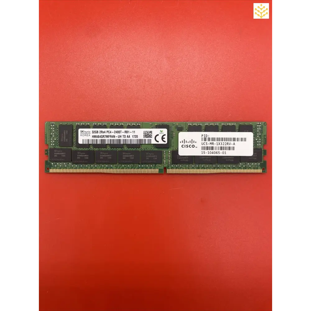 UCS-MR-1X322RV-A 32GB 2Rx4 PC4-2400T Sk Hynix HMA84GR7MFR4N-UH Server Memory - Computers/Tablets & Networking:Computer