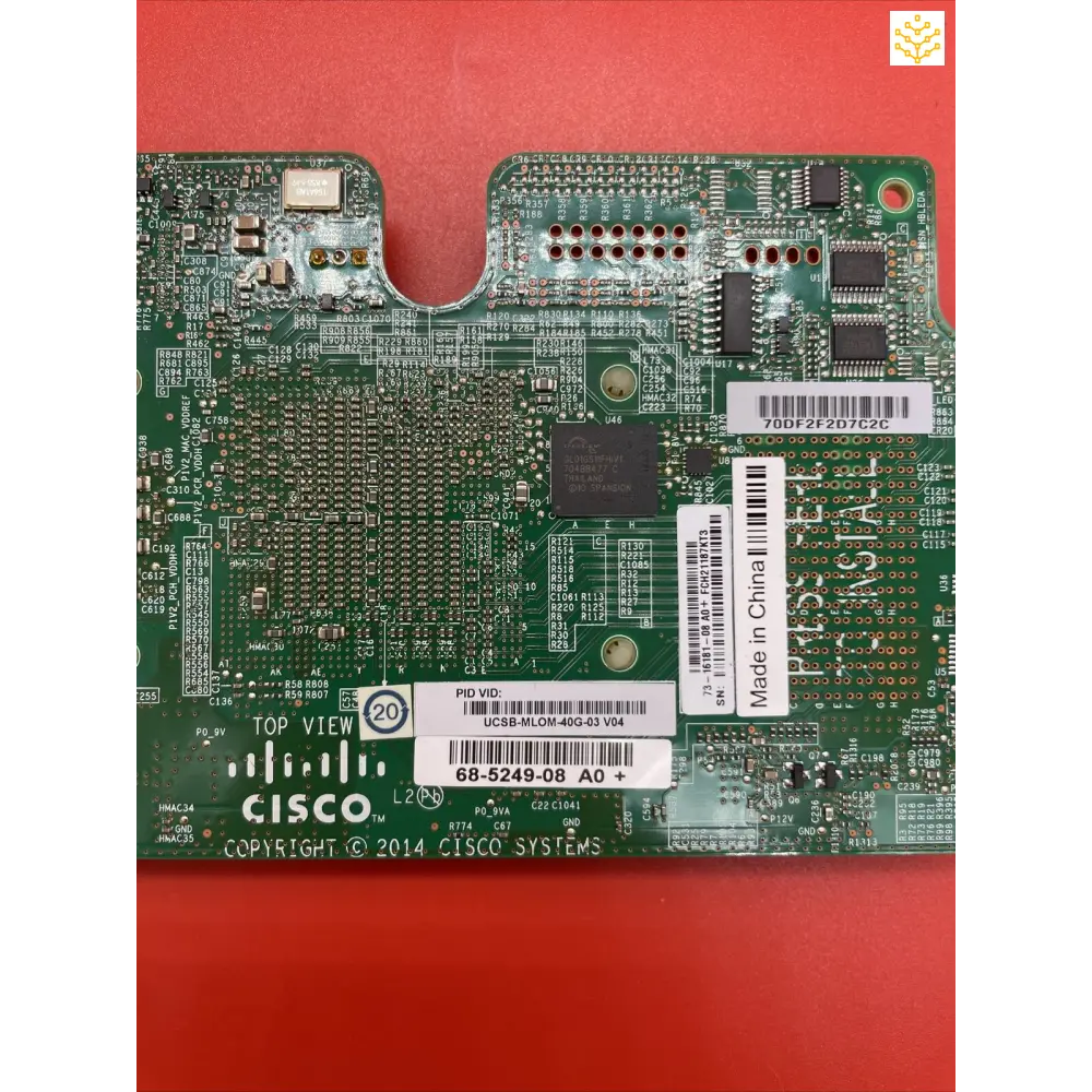 UCSB - MLOM - 40G - 03 V04 Cisco UCS Virtual Interface Card 1340 Network Adapter - GIGDATA