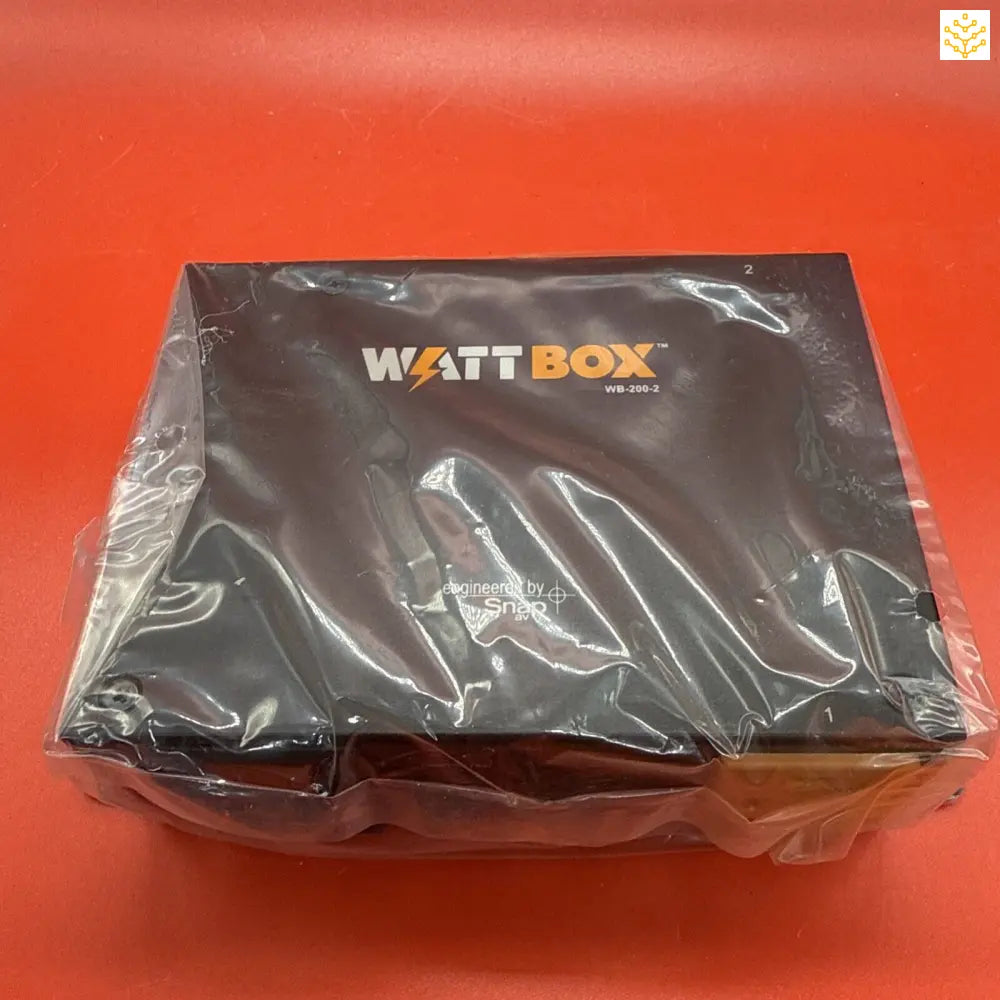 Wattbox WB-200-2 Mounted Power Conditioner 2-Outlets 2160J EMI/RFI Filter - EDIT