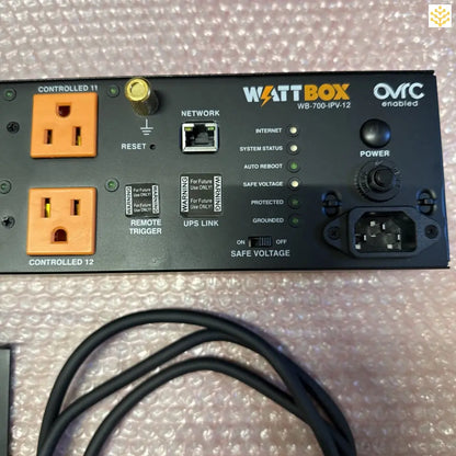 Wattbox WB-700-IPV-12 WB357 12 Outlet Network Enabled Surge Protector OvrC - EDIT