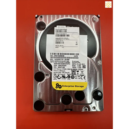 WD WD2003FYYS 2TB SATA 7.2K 3.5” 6Gbs HDD - No Tray - Computers/Tablets & Networking:Drives Storage & Blank