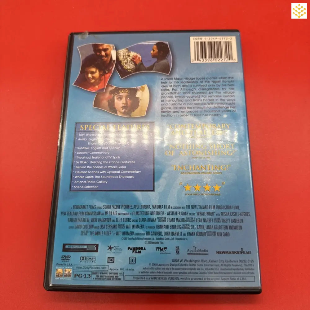 DVD case with a blue cover showing multiple photo frames and text.