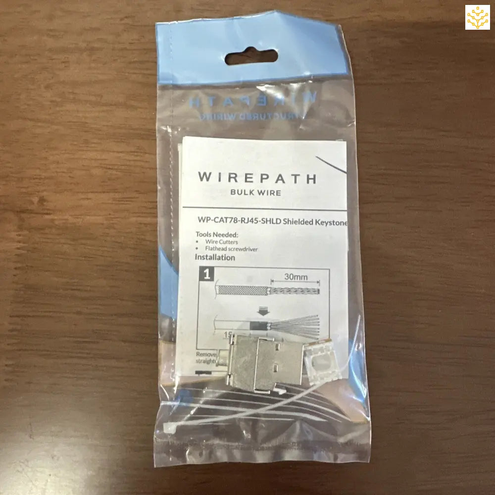 Wirepath CAT7A And CAT8 Shielded Keystone WP - CAT78 - RJ45 - SHLD New Sealed - GIGDATA