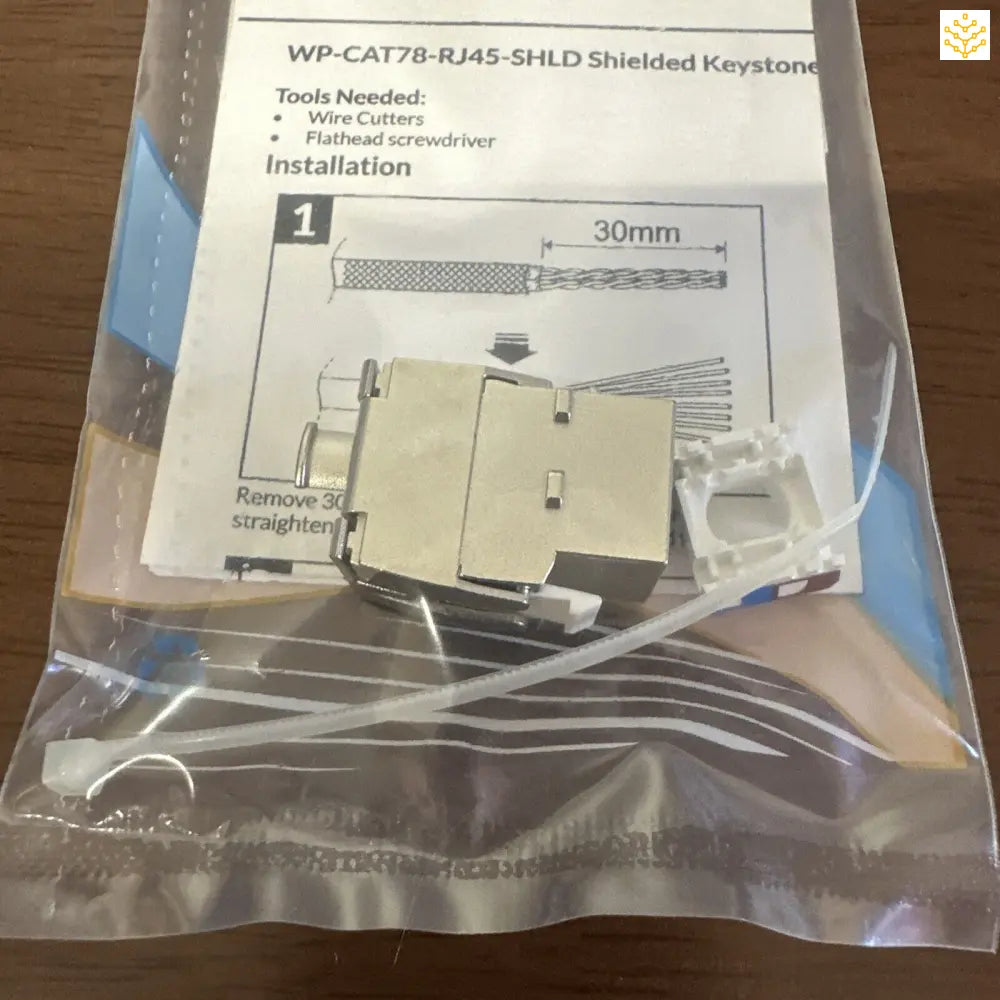 Wirepath CAT7A And CAT8 Shielded Keystone WP - CAT78 - RJ45 - SHLD New Sealed - GIGDATA